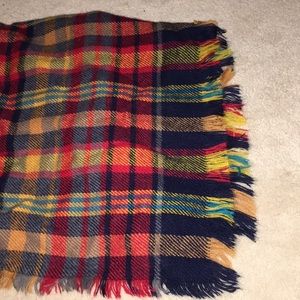 Plaid multifunctional Scarf/Shawl/Blanket